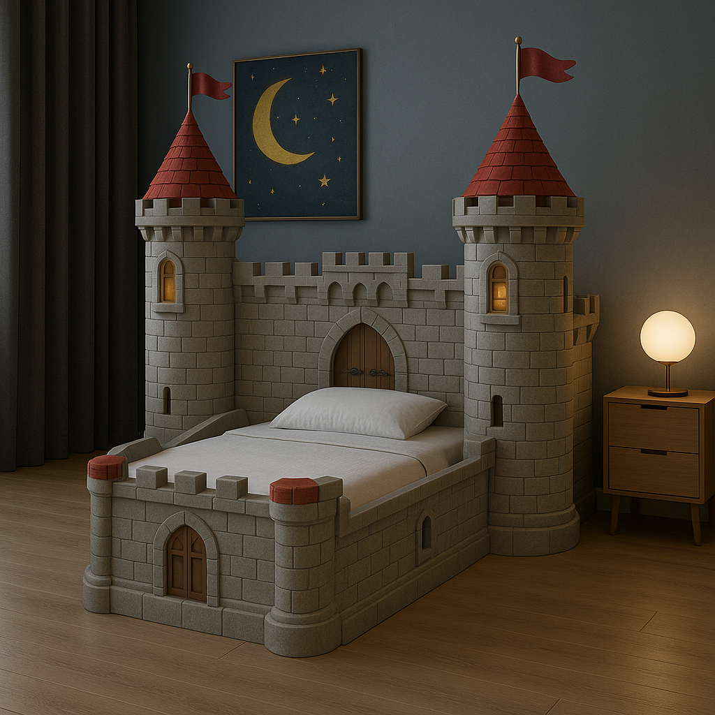 Royaume des Songes - Lit Château Féérique